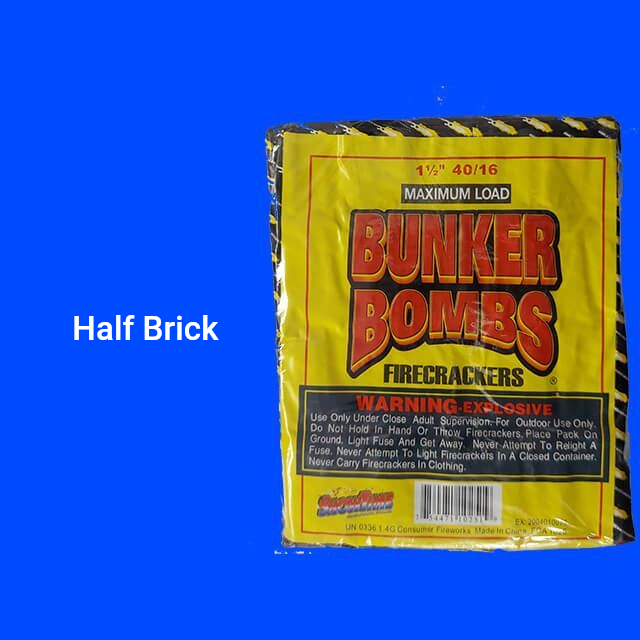 Bunker Bombs Firecrackers