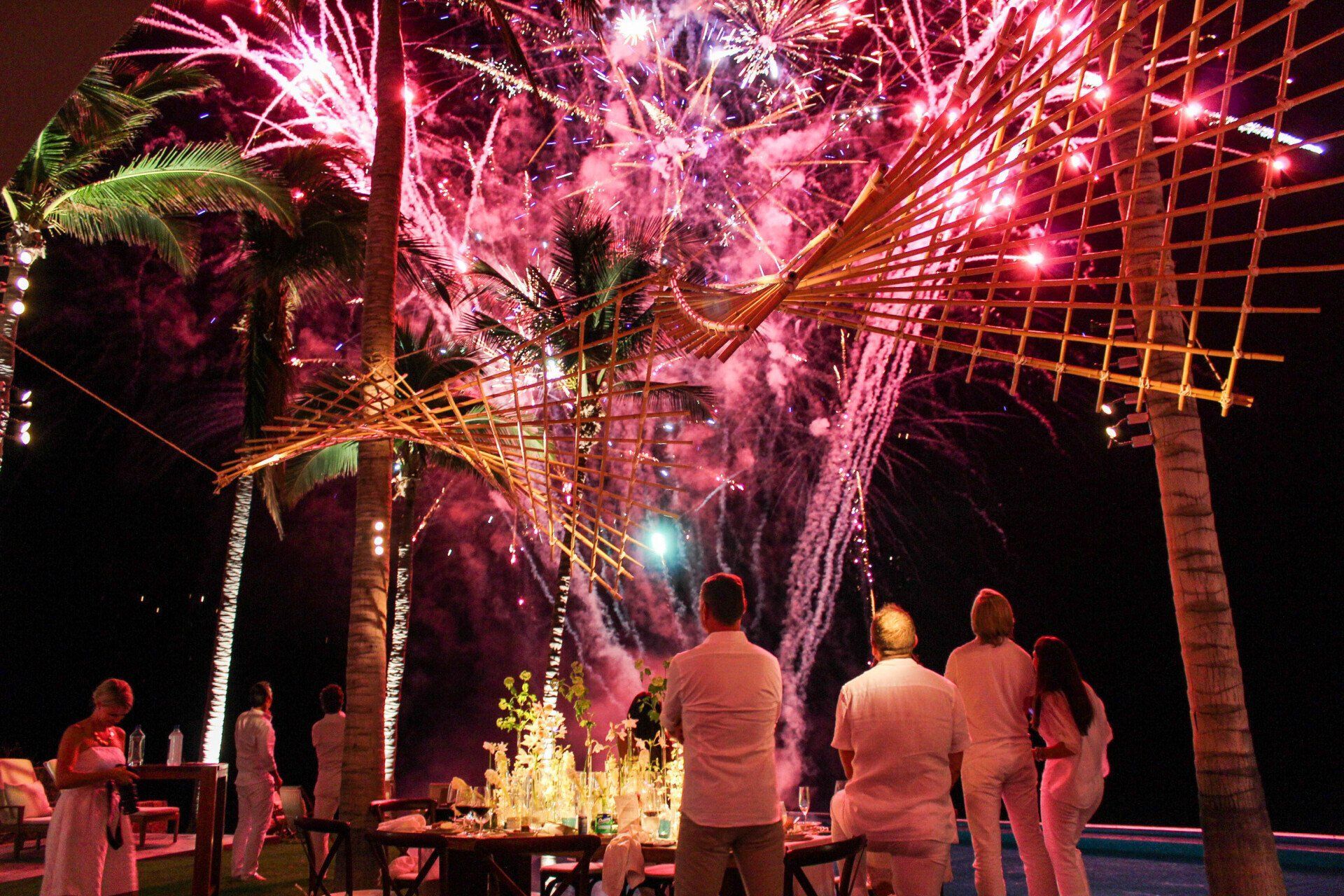 Bottle Rockets Fireworks Show Display
