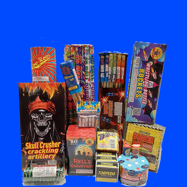 Small Fireworks Bundle Kit