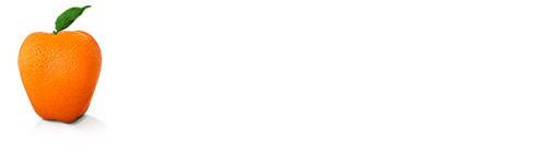 The Orange Apple, creative imagery