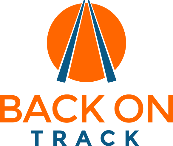 Bck on track logo