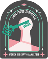 Patch with key entering a keyhole. Teal key and 
