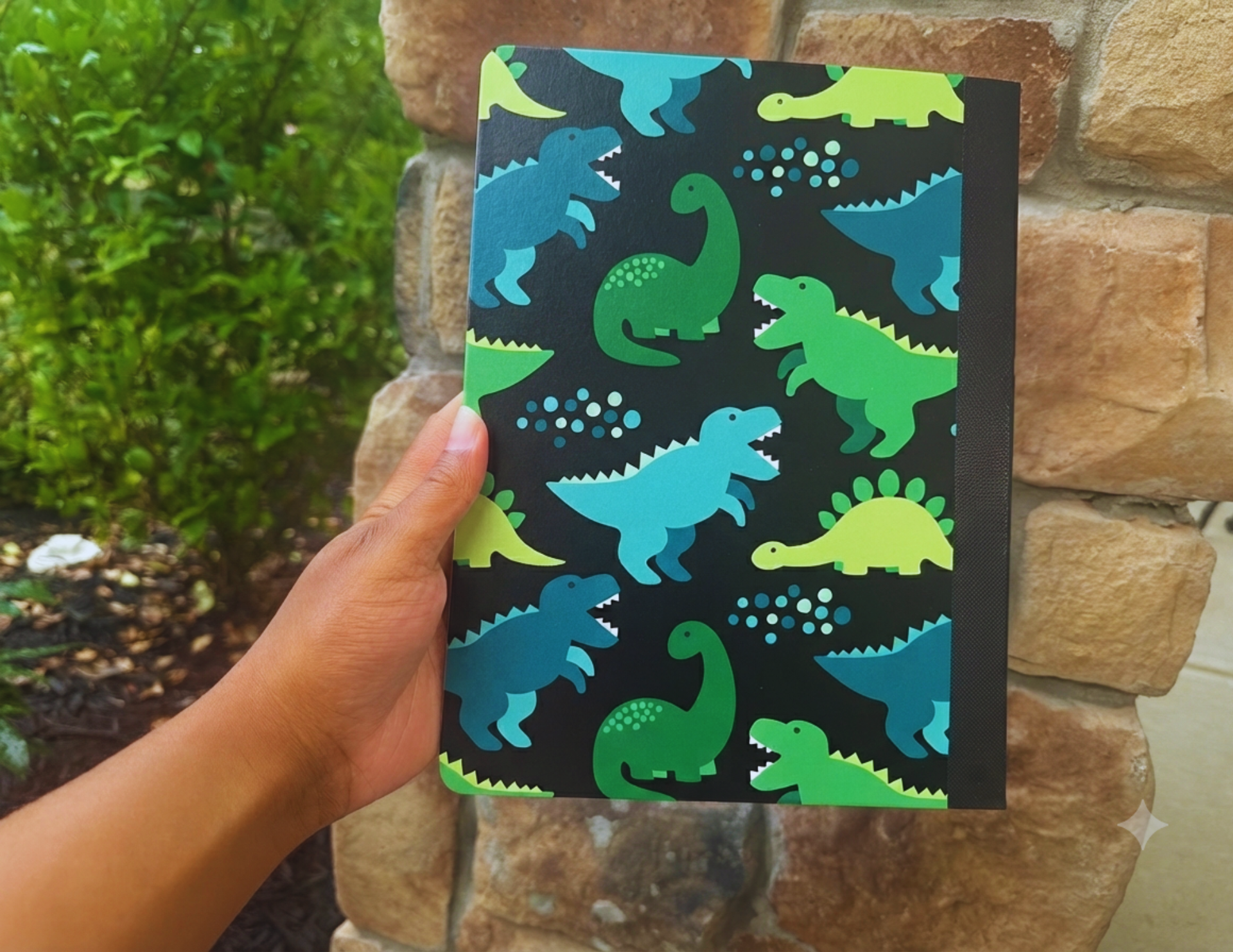 Custom Name Dinosaur Design | Composition Notebooks