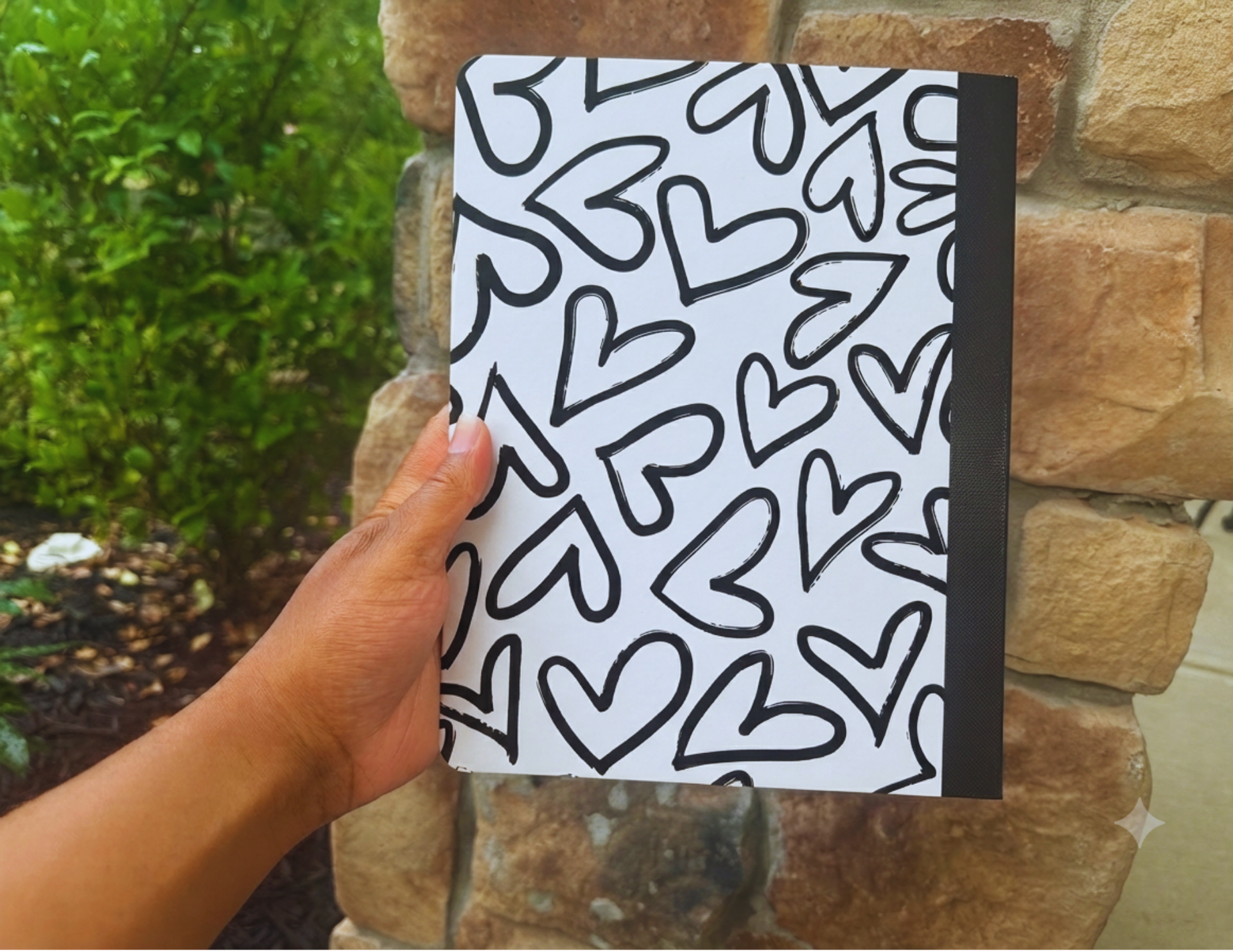 Heart Design | Composition Notebooks