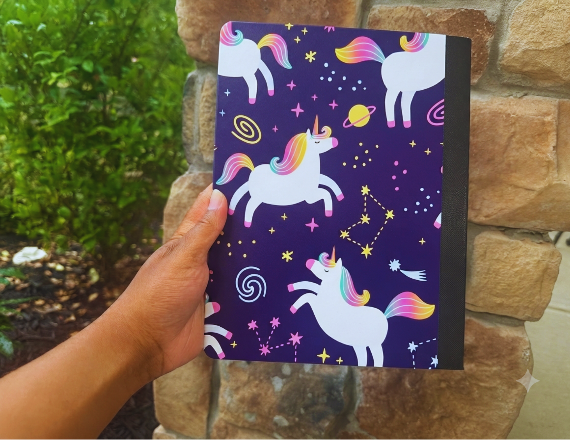 Custom Name Unicorn Design | Composition Notebooks