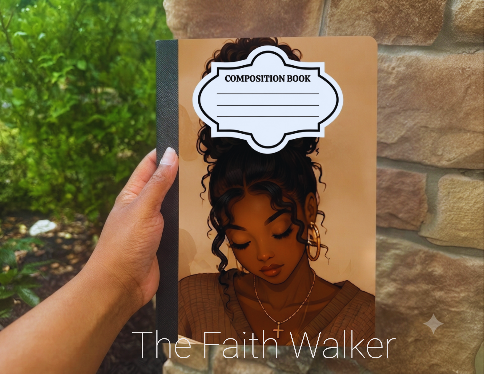 Glow Girl Universe | Personalized Composition Notebook