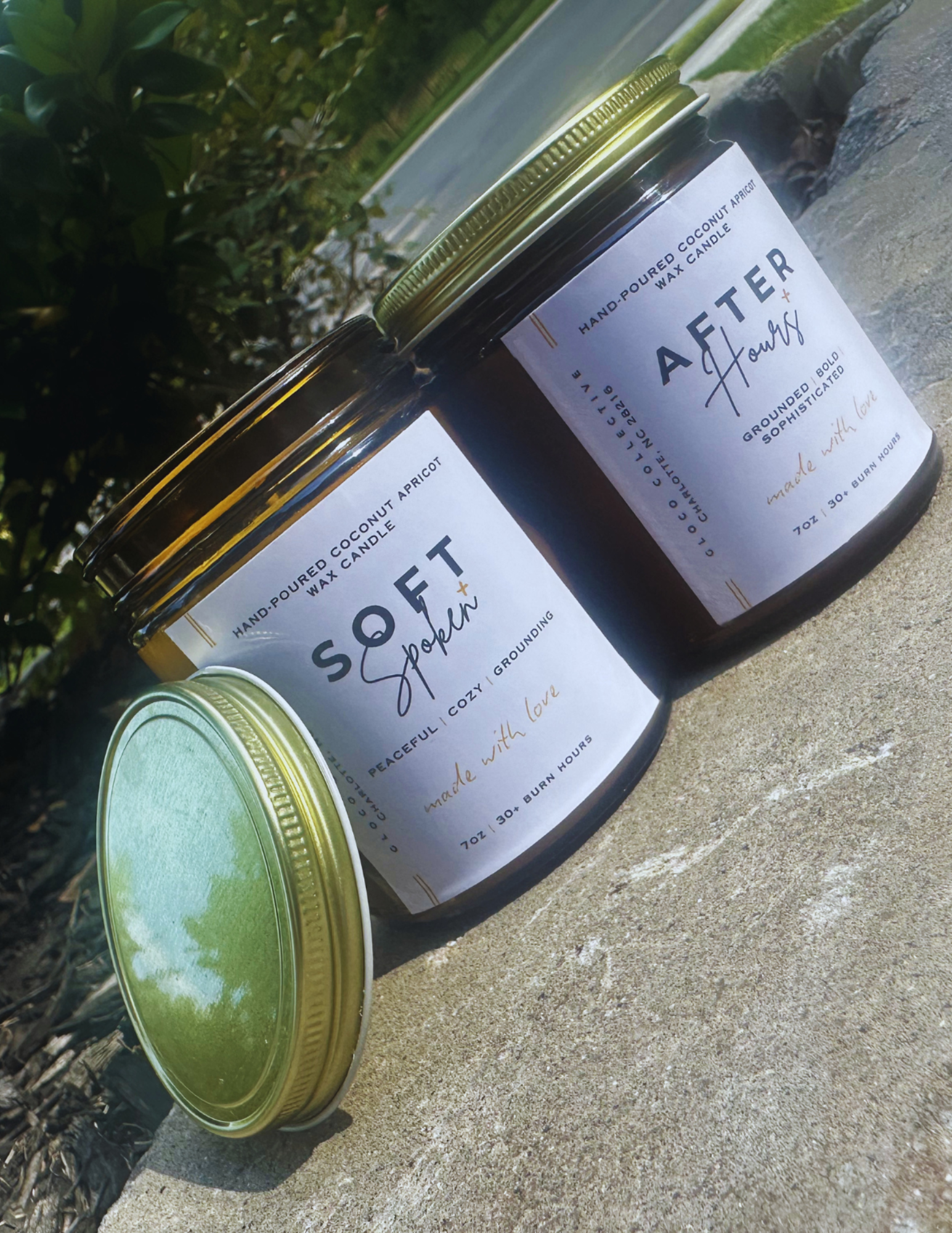 Signature Amber Duo Sets | 7 oz Candles
