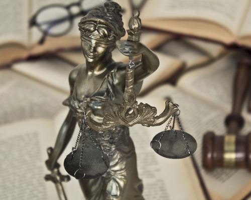 Statue of Justice - Jonesboro, AR - Bartels, Sherman & Wallace