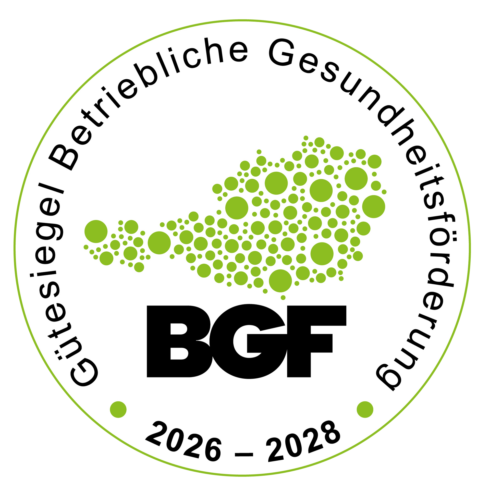 BGF-Gütesiegel 2026-2028