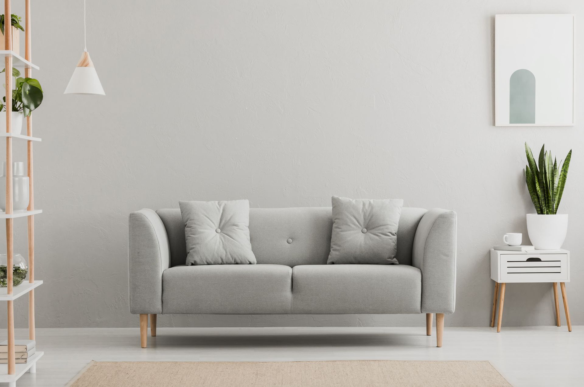Simple Living Room Interior