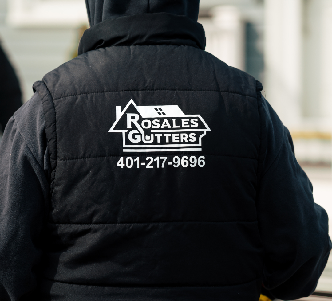 guy wearing a rosales gutters work vest