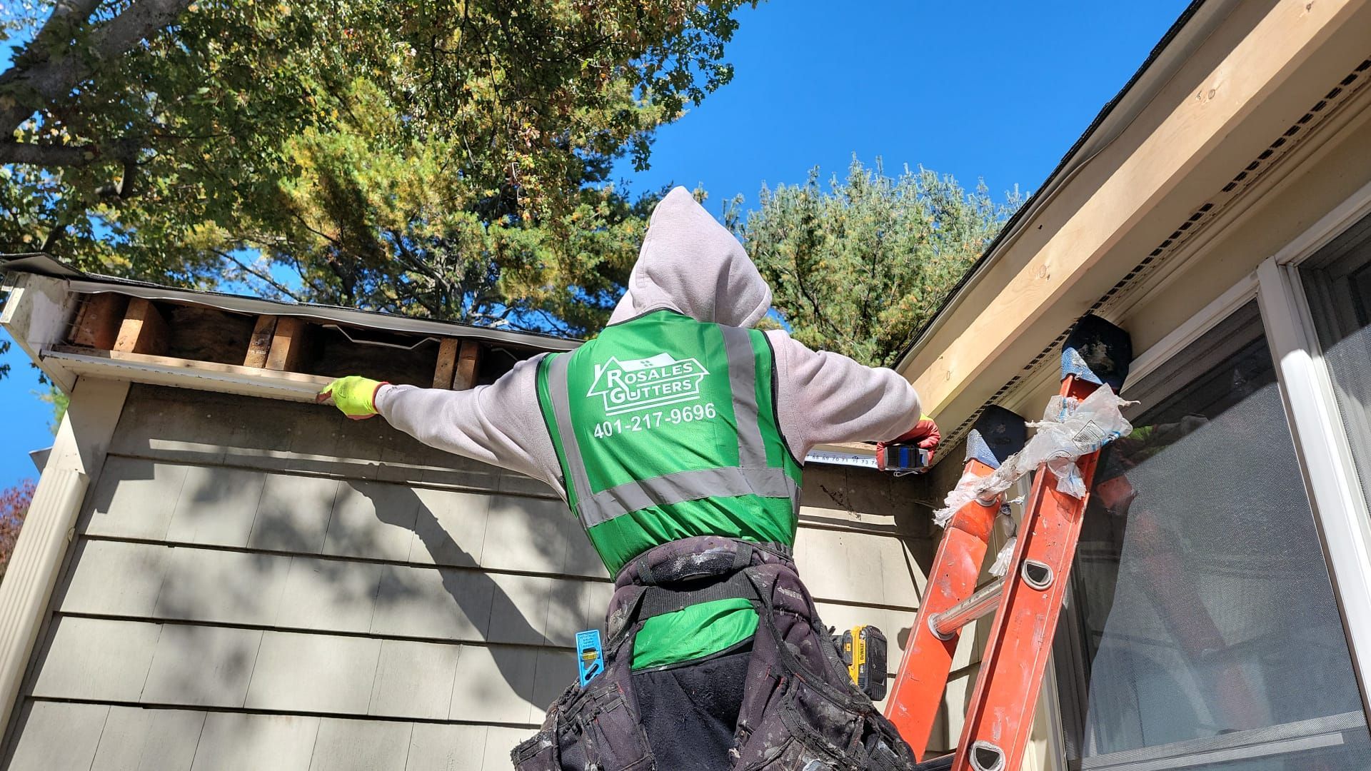 Residential Gutter Installation Service  In Rhode Island