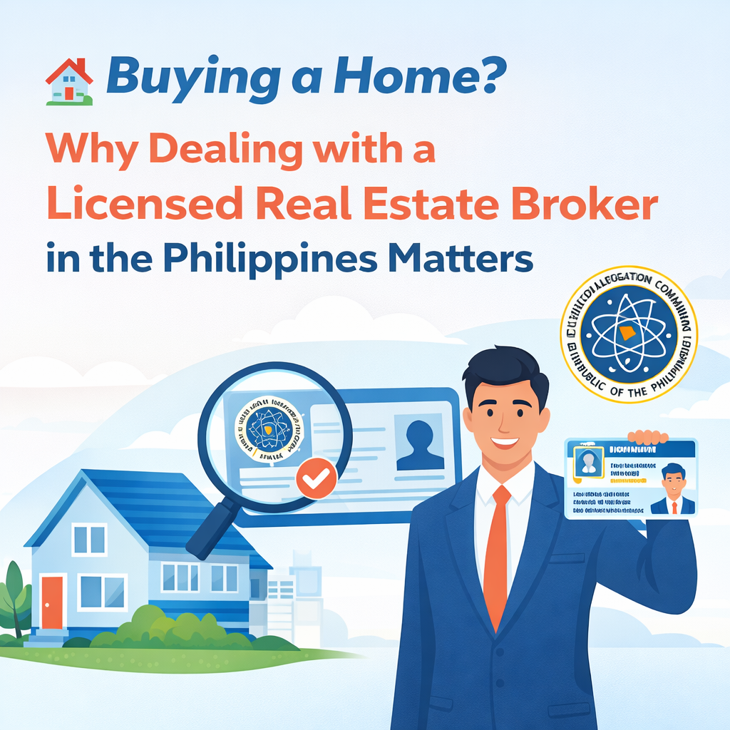 Buying a Home? Why a Licensed Real Estate Broker in the Philippines Matters