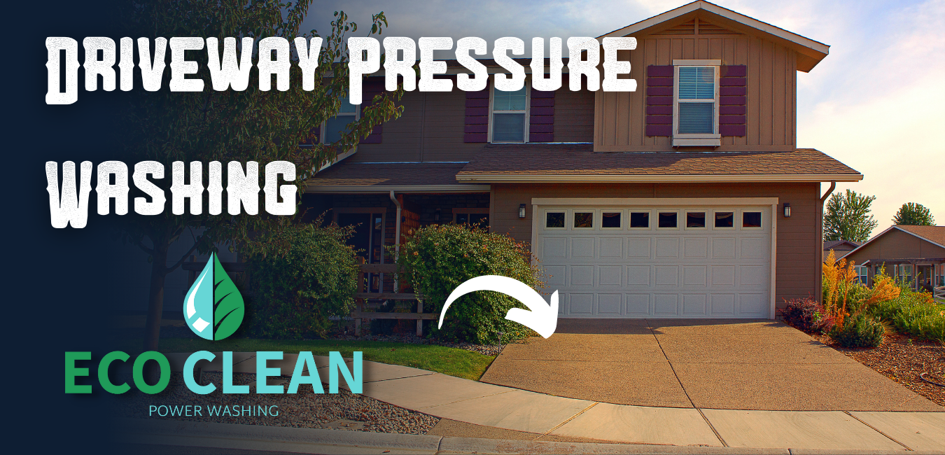 Pressure Washing Concrete Driveways in Harrisburg