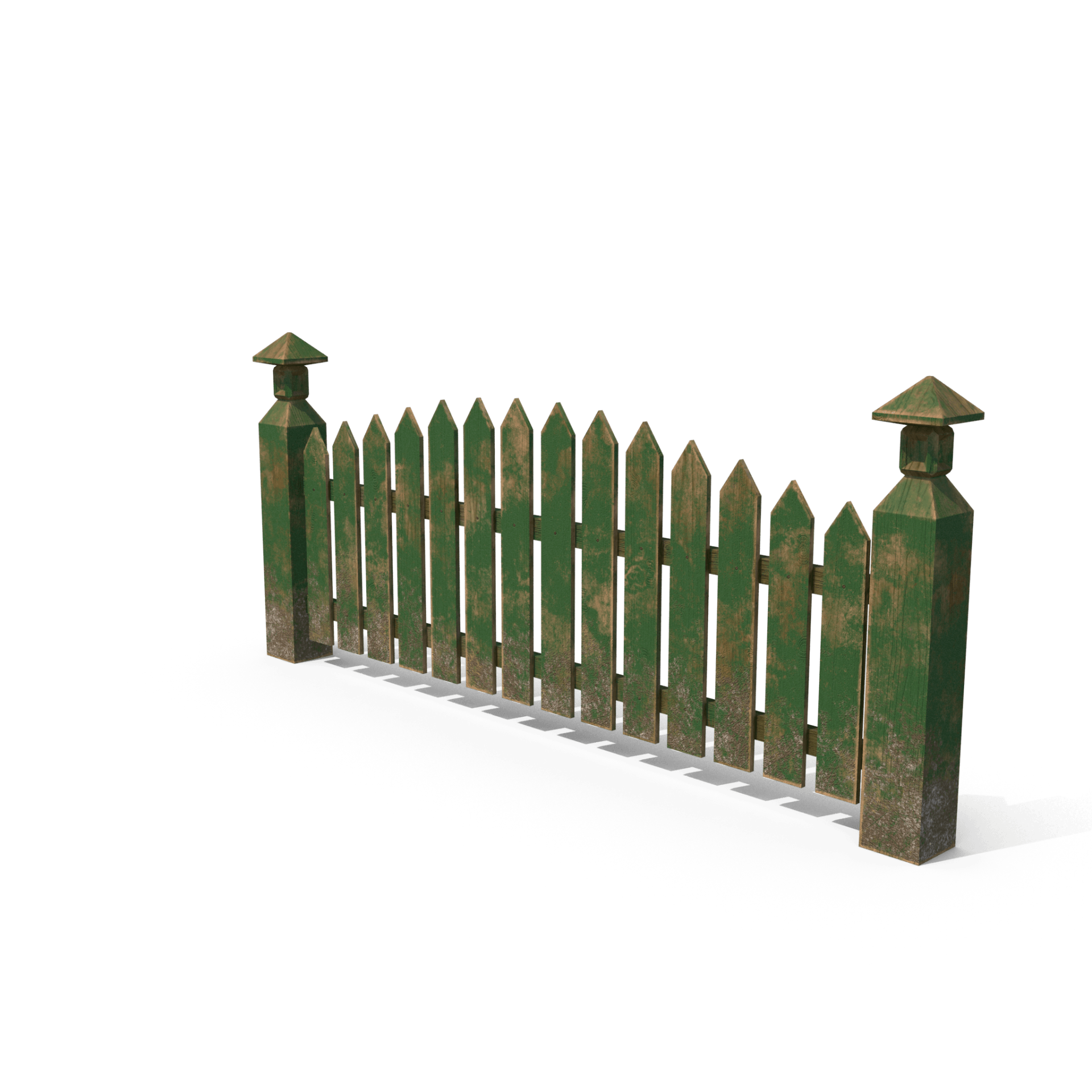 Fence cleaning before