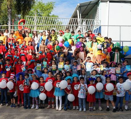 Pre-K and Kindergarten students learning