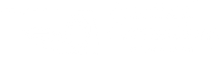 White Logo for Practical Cremations of Oklahoma: Oklahoma state outline, urn, and text in teal and orange.