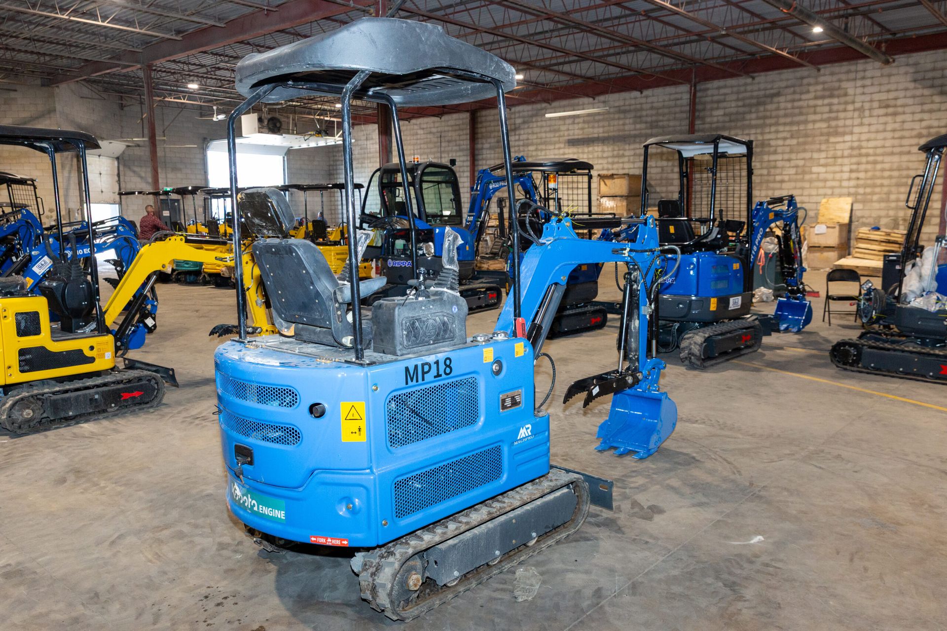 Dig Master DM200 | 1.8 Ton Mini Excavator with Kubota Diesel for