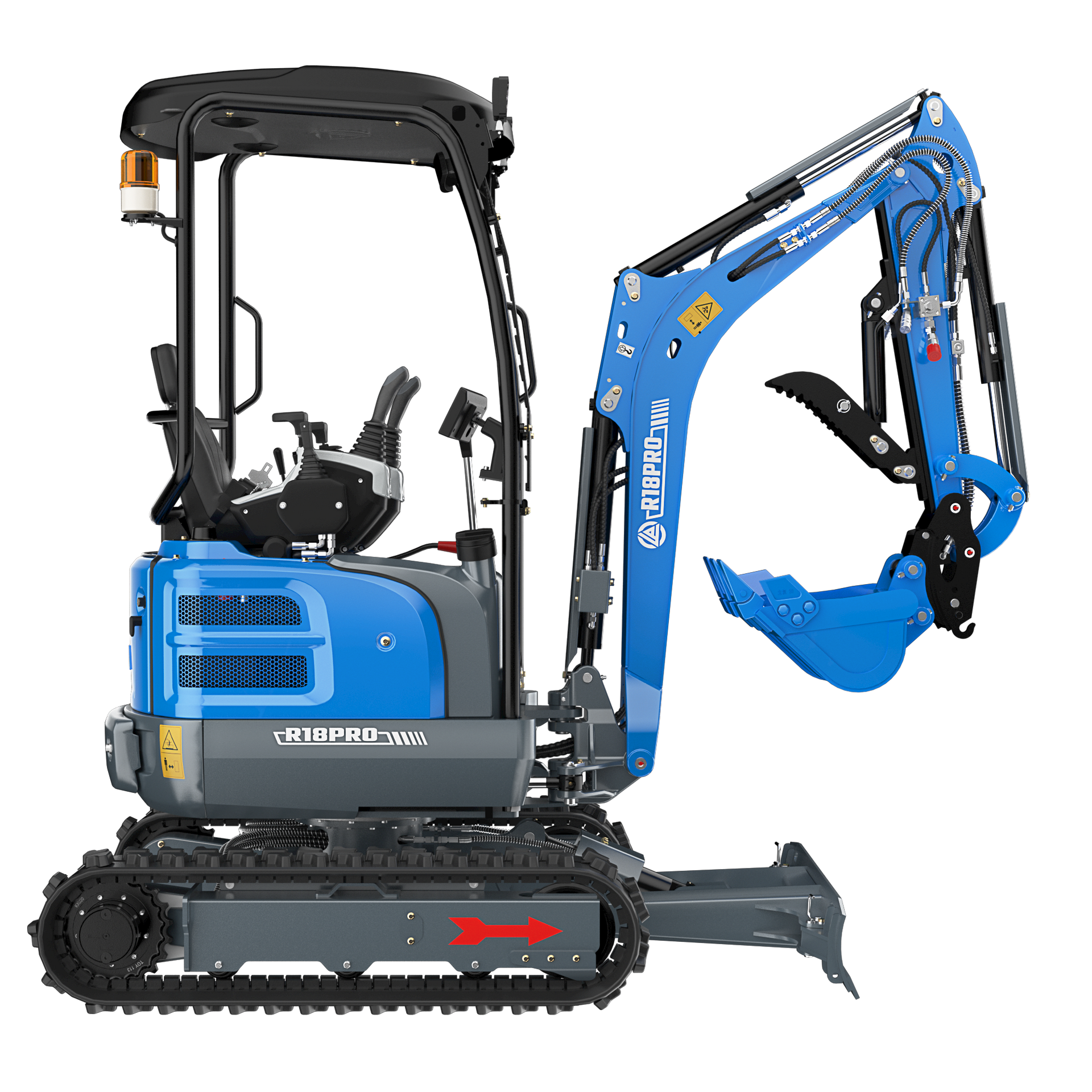 RIPPA R18 PRO| 1.8 Ton Mini Excavator with Kubota Engine for sale in Canada
