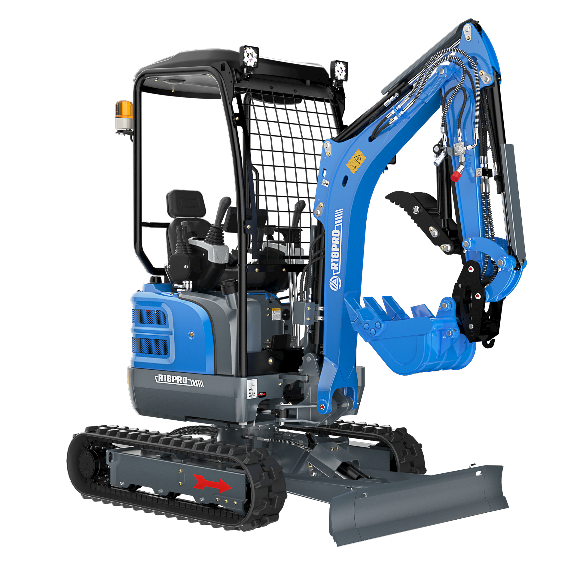 RIPPA R18 PRO| 1.8 Ton Mini Excavator with Kubota Engine for sale in Canada