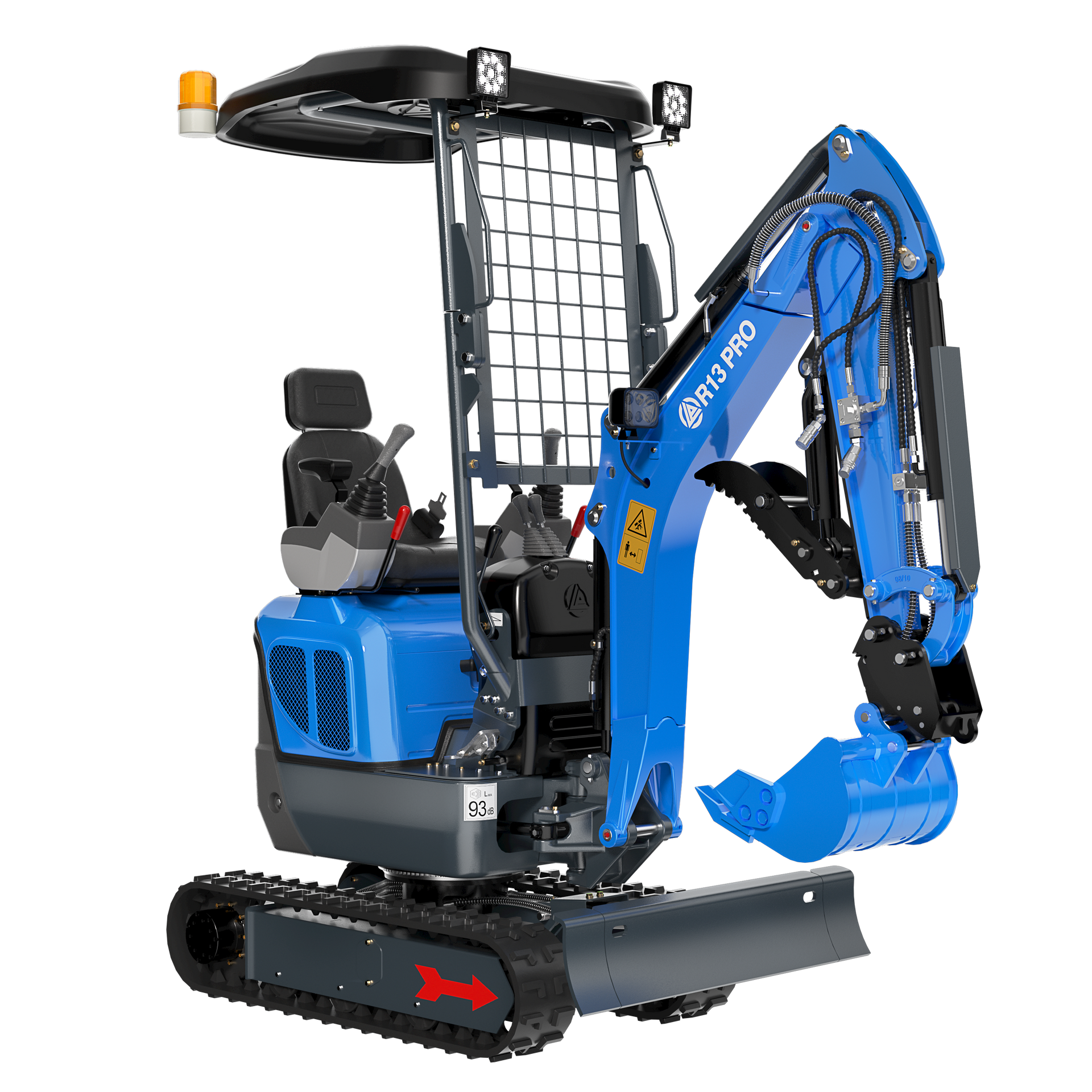 RIPPA R13 PRO | 1.3 Ton mini excavator with Kubota engine sold in Canada