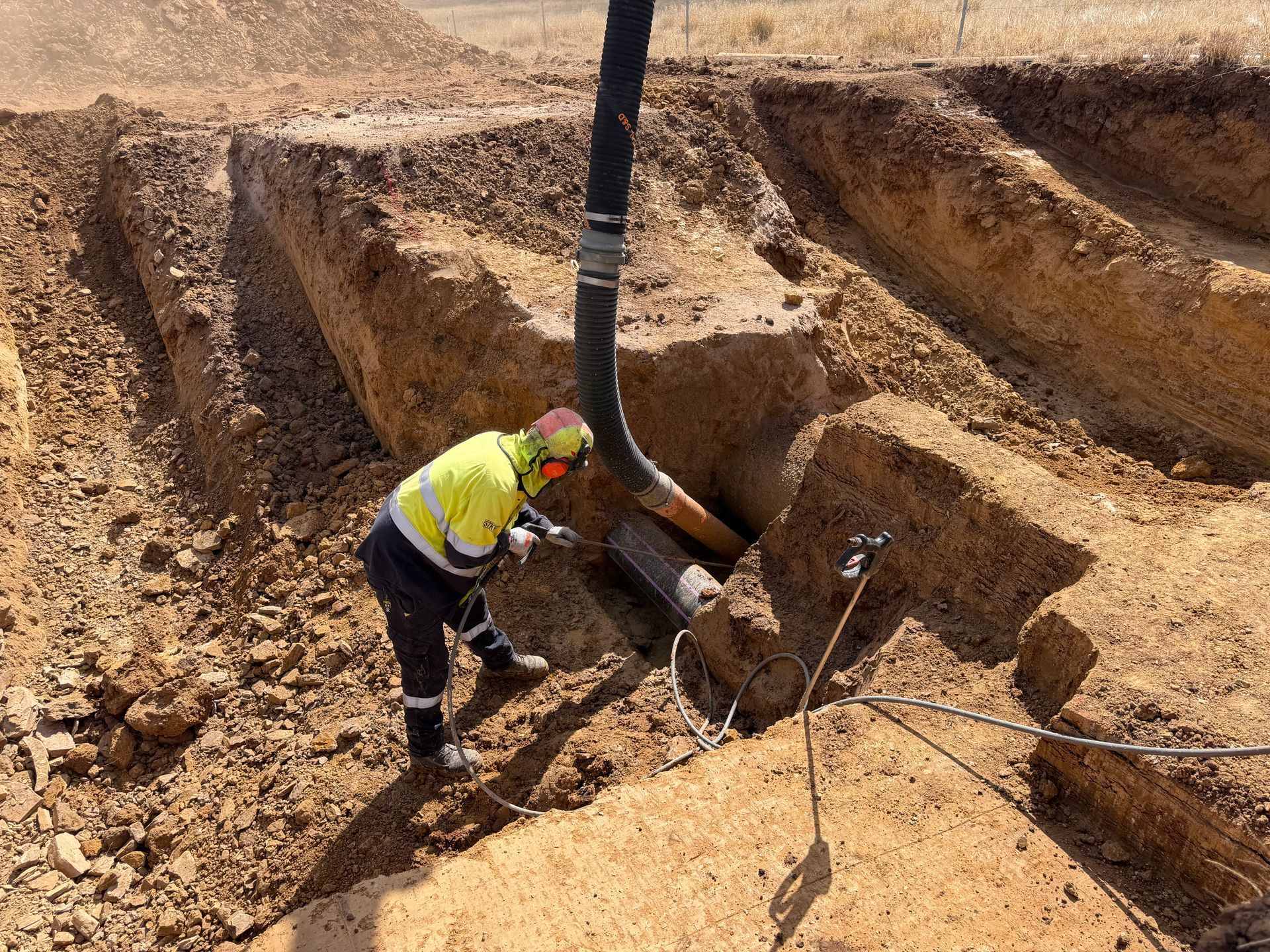Hydro excavation services