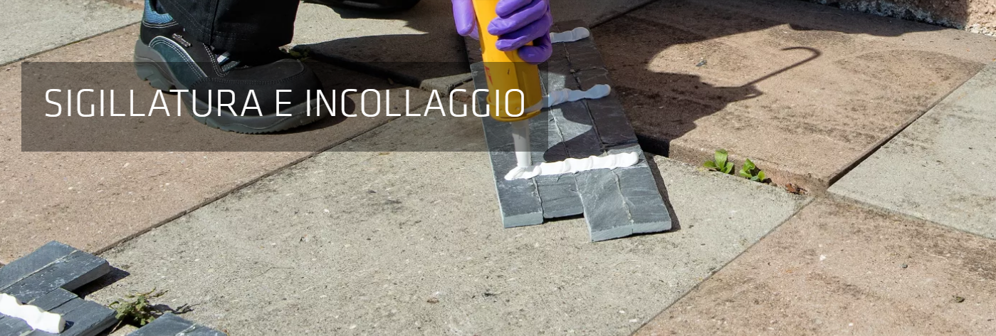 Sika offre una vasta gamma di sigillanti, nastri, schiume autoespandenti e adesivi elastici caratterizzati da alte prestazioni ed elevata durabilità, specifici per l'involucro edilizio, per rifinitura di interni e costruzione di infrastrutture.
Le applicazioni tipiche includono la sigillatura dei giunti di movimento tra elementi di facciata per costruire edifici resistenti agli agenti atmosferici, incollaggio fonoschermante di parquet e sigillatura dei giunti aereoportuali.
COME POSSIAMO AIUTARTI?
Sigillatura e Incollaggio Universale
Sigillatura Elastica
Trattamento dei Giunti
Sigillatura, Riempimento e Isolamento
Adesivi per Pavimenti in Legno
SOLUZIONI IN EVIDENZA
Incollaggio con Sika Boom Foam Fix
Sigillatura e Incollaggio
Sika Boom®, la gamma di schiume poliuretaniche Sika
15/05/2024
Leggerezza e durabilità nella sigillatura e nell'incollaggio: queste sono le proprietà che rendono le schiume poliuretaniche indispensabili in edilizia.
Sika Boom® è la nuova gamma completa di schiume poliuretaniche espandibili progettata per rispondere ad ogni esigenza. Applicabili manualmente o con pistola, le schiume Sika Boom® permettono di fissare, riempire, sigillare e isolare da freddo e rumore.
Seleziona il campo di applicazione di tuo interesse e scopri il Sika Boom® più adatto alle tue esigenze!
Sigillanti Sika
Sigillatura e Incollaggio
Adesivi e Sigillanti Sika per Interni ed Esterni
08/04/2024
Per i tuoi lavori di sigillatura e incollaggio, scopri la selezione Sika di adesivi e sigillanti ad elevate prestazioni. Studiati per rispondere ad ogni esigenza di progetto, sono caratterizzati da resistenza, durabilità e sono facili da applicare.
Sikaflex®-11 FC 50 year anniversary balloon with tool shelf
Sigillatura e Incollaggio
Il Nuovo Sikaflex®-11 FC Purform®
31/01/2022
Sikaflex®-11 FC è l’adesivo e sigillante multiuso preferito dai professionisti nel settore delle costruzioni da oltre 50 anni. Grazie alla nuova tecnologia Purform®, il nuovo Sikaflex®-11 FC Purform® offre numerosi vantaggi quali polimerizzazione rapida, durabilità e un bassissimo contenuto di monomeri
Sigillatura e Incollaggio
Sikaflex®- 406 KC, nuovo sigillante autolivellante per giunti
11/02/2020
Soluzione monocomponente ad altissima resistenza meccanica e chimica. Scopri il sistema!