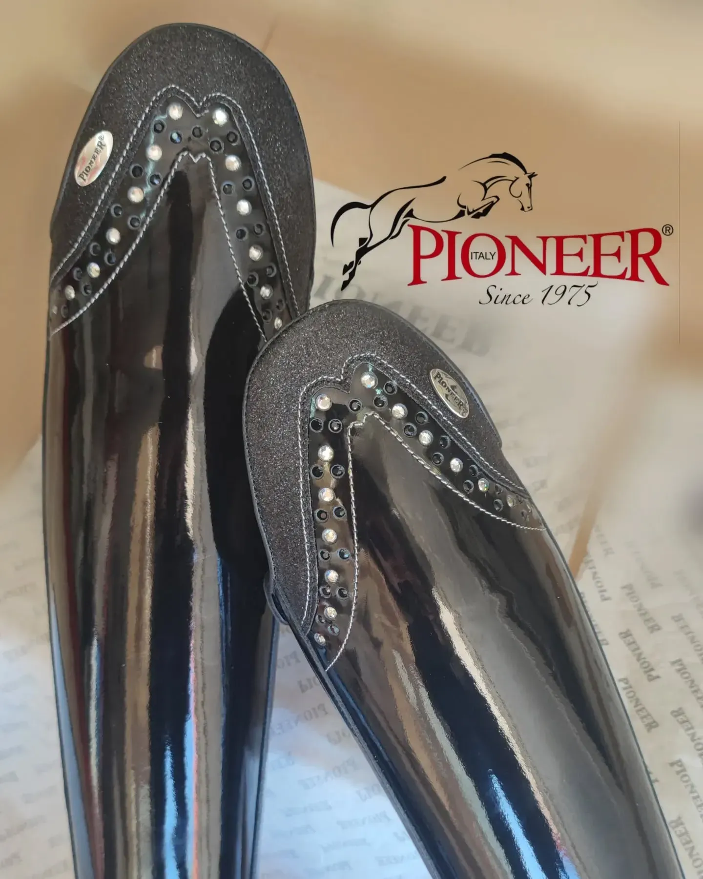 Pioneer Rijlaarzen met logo