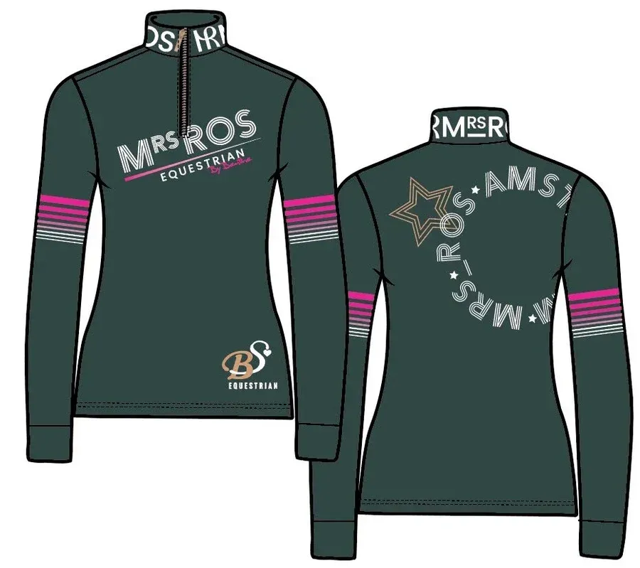 Mini Ros Long sleeve training top Darkforest