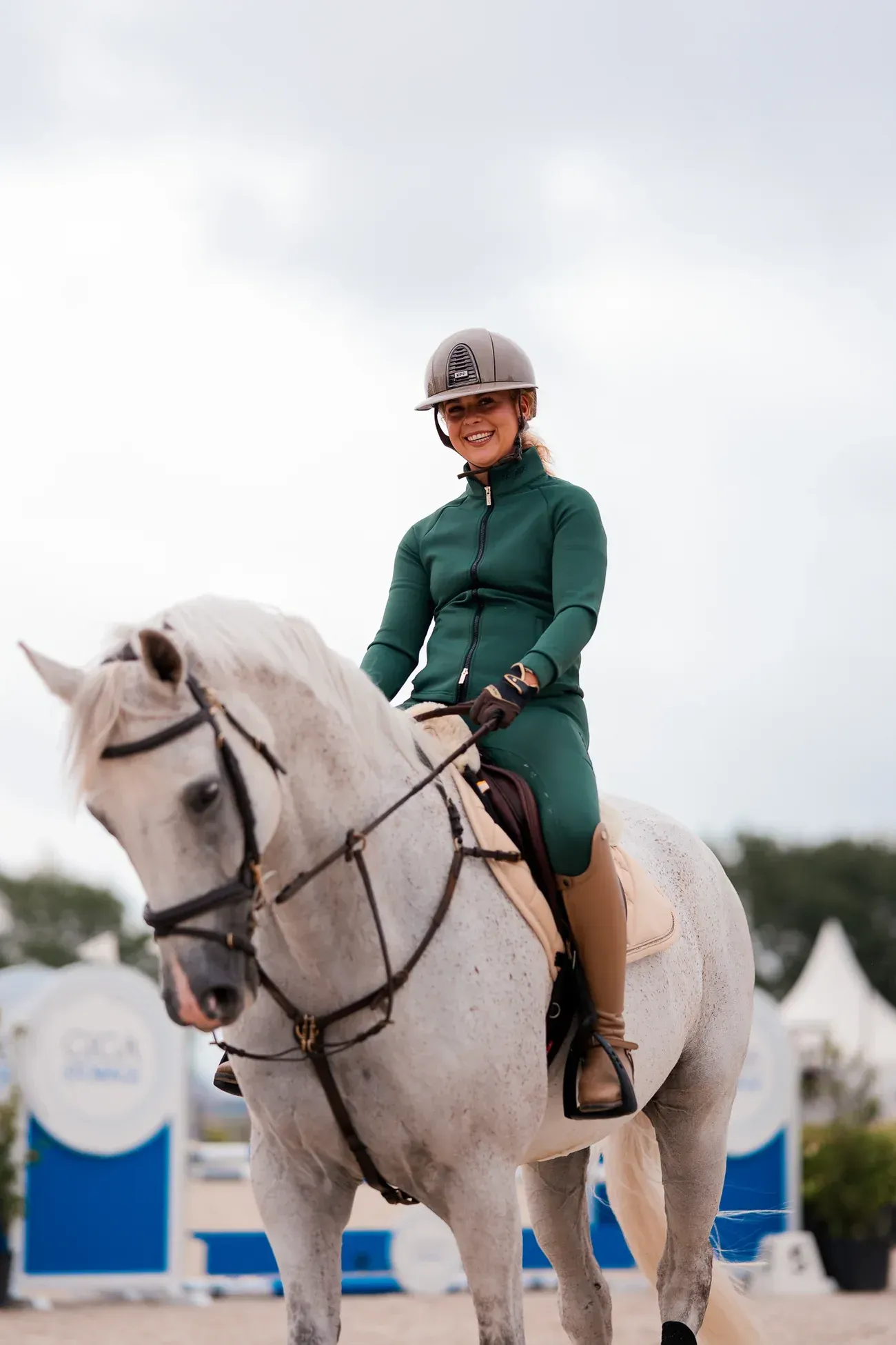 Mrs Ros Softshell Trainingjasje Dark Forest