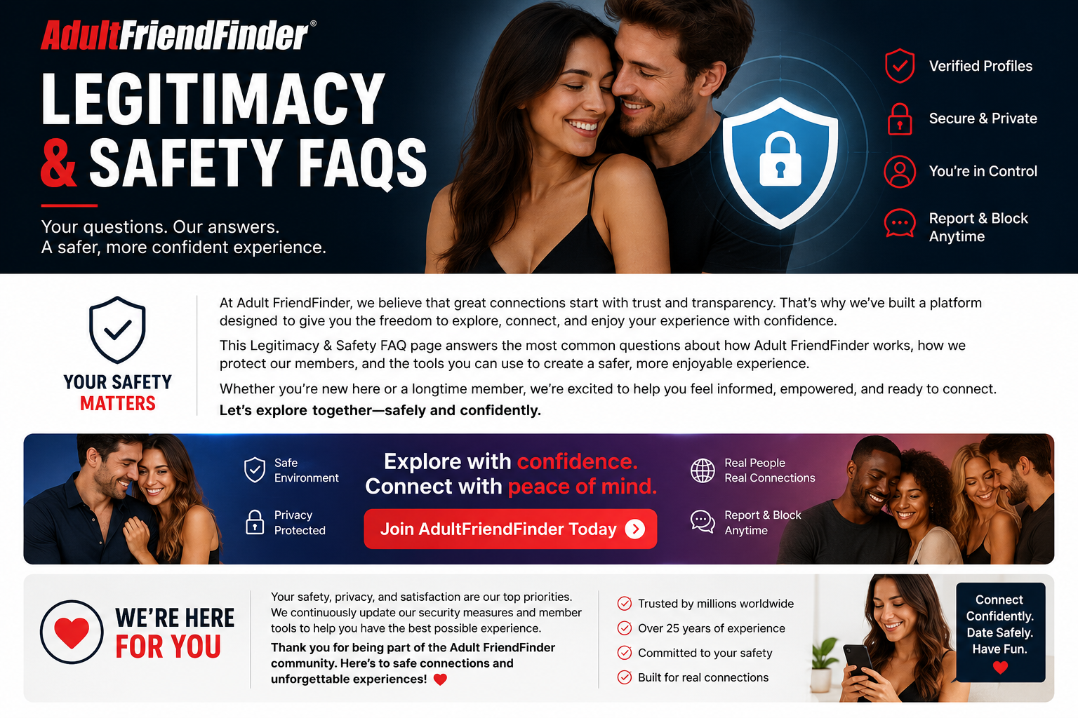 FAQ: Adult FriendFinder - Legitimacy and Safety Hero Image