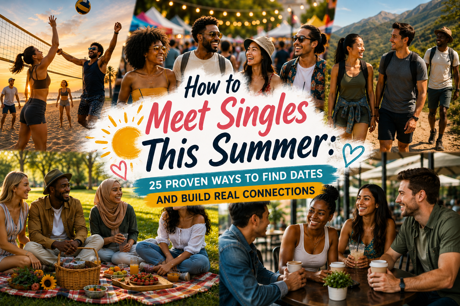How to Meet Singles This Summer: 25 Proven Ways to Find Dates and Build Real Connections Relations