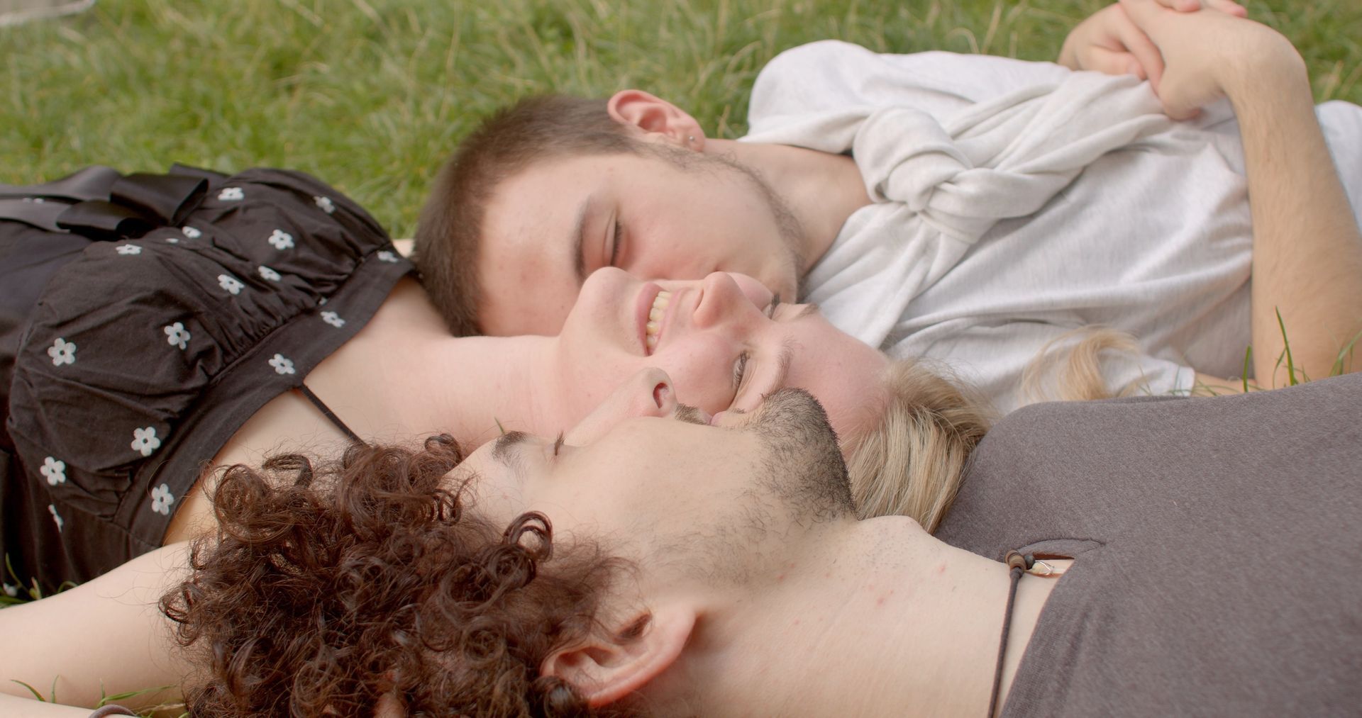 Ethical Non-Monogamy - 3 People Laying | Adult friendfinder