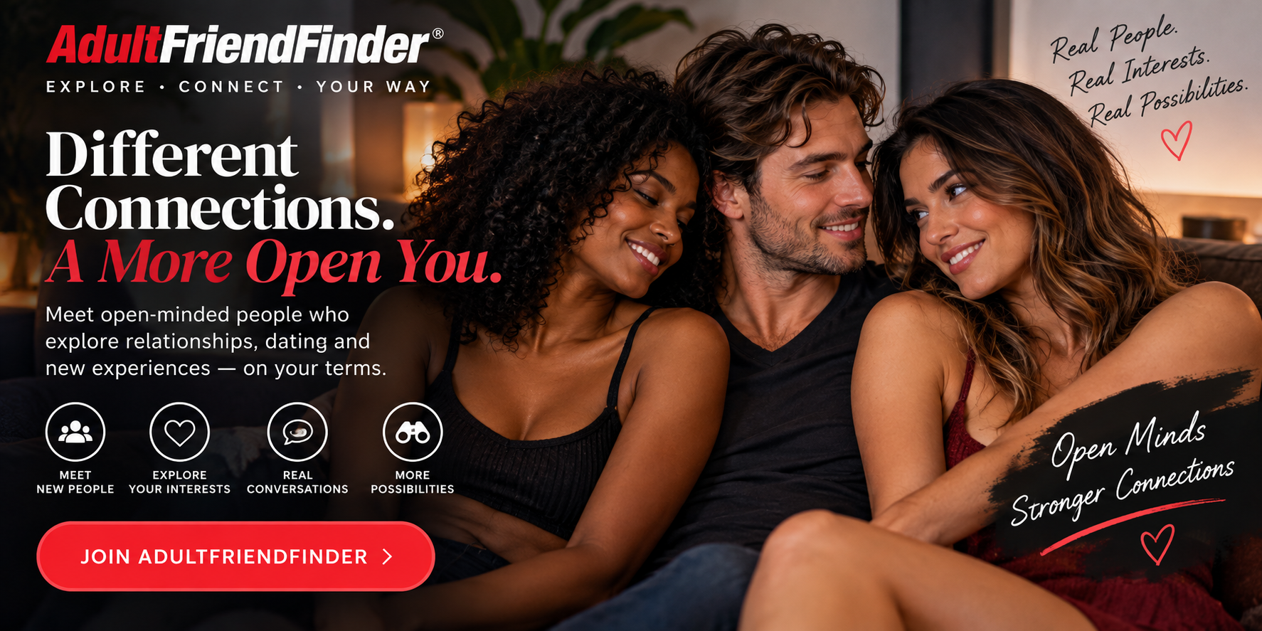 Couple on a first date talking | adult friend finder