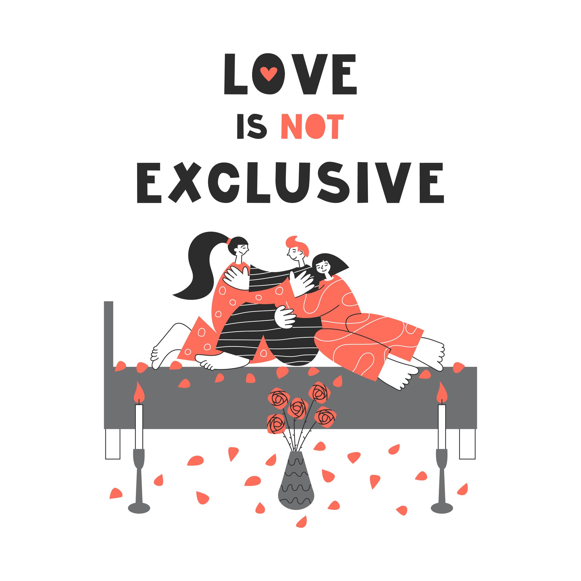 Couples on bed together - Ethical Non-Monogamy