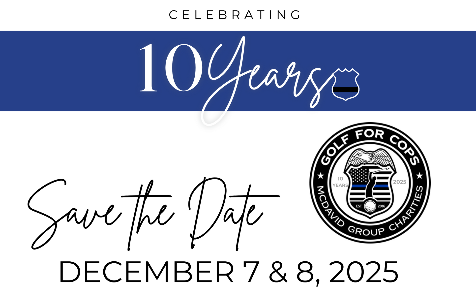 Save the date for 