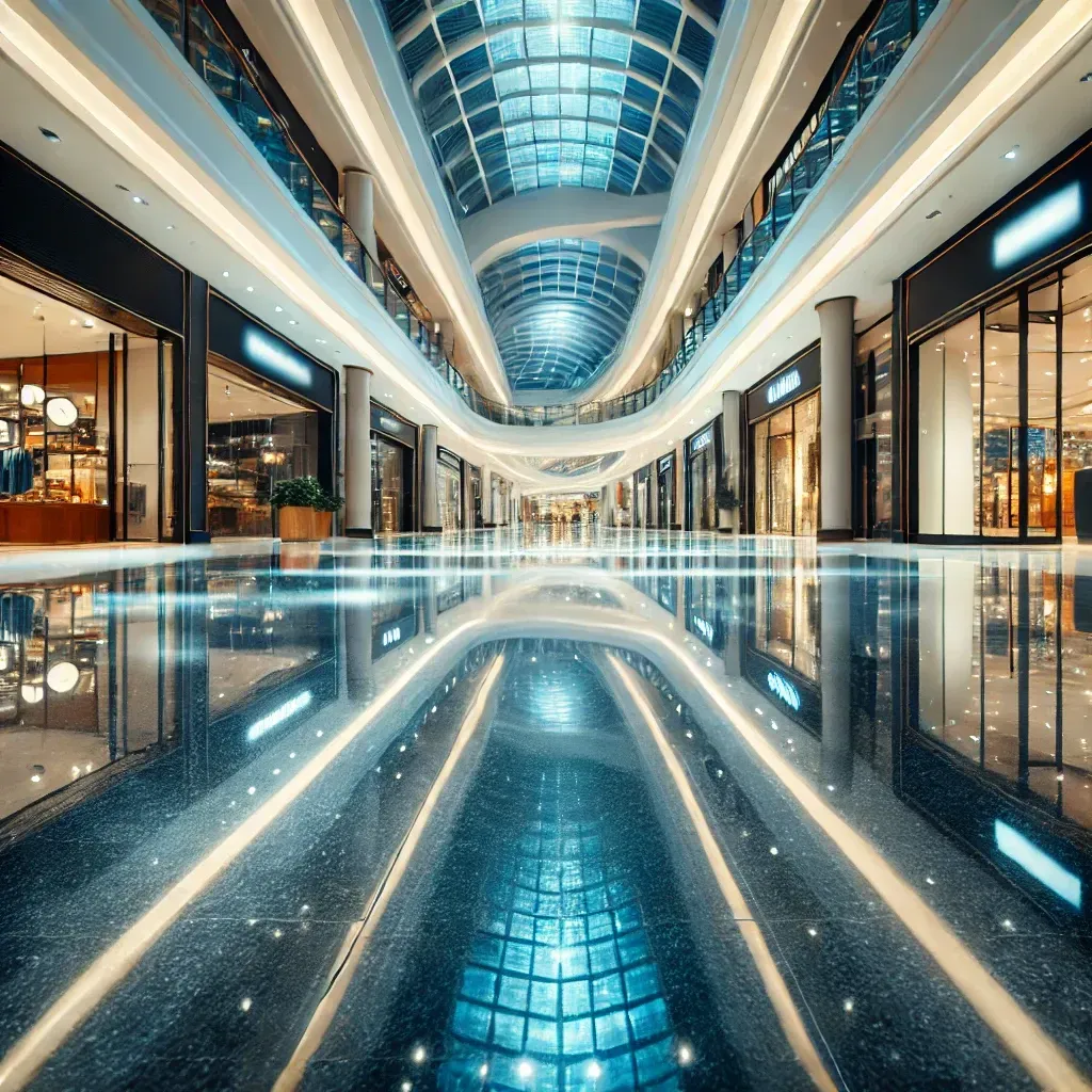 CORREDOR DE SHOPPING