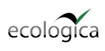 Logo “ecologicala” com folha verde e preta e texto “Equipamentos de Limpeza Profissional”