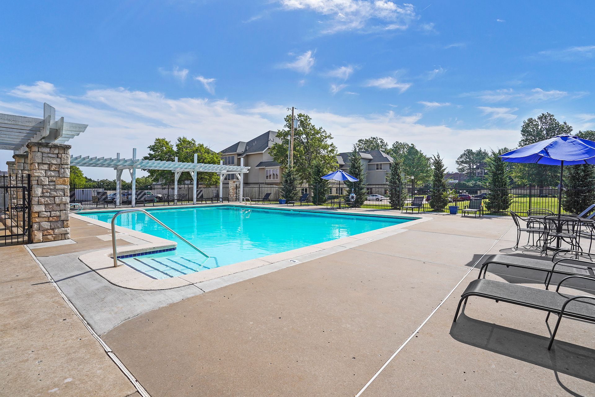 poolside
