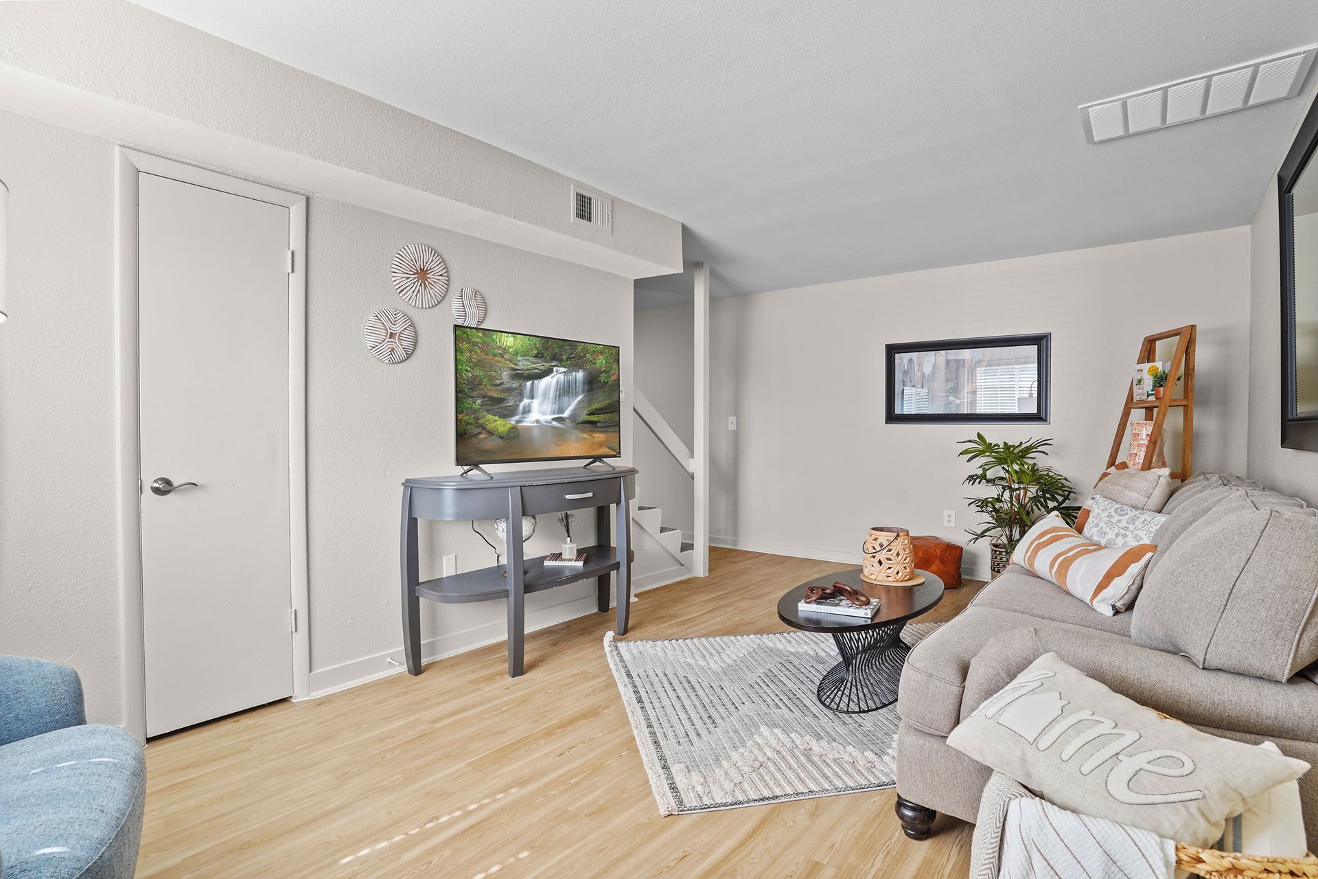tv in living room