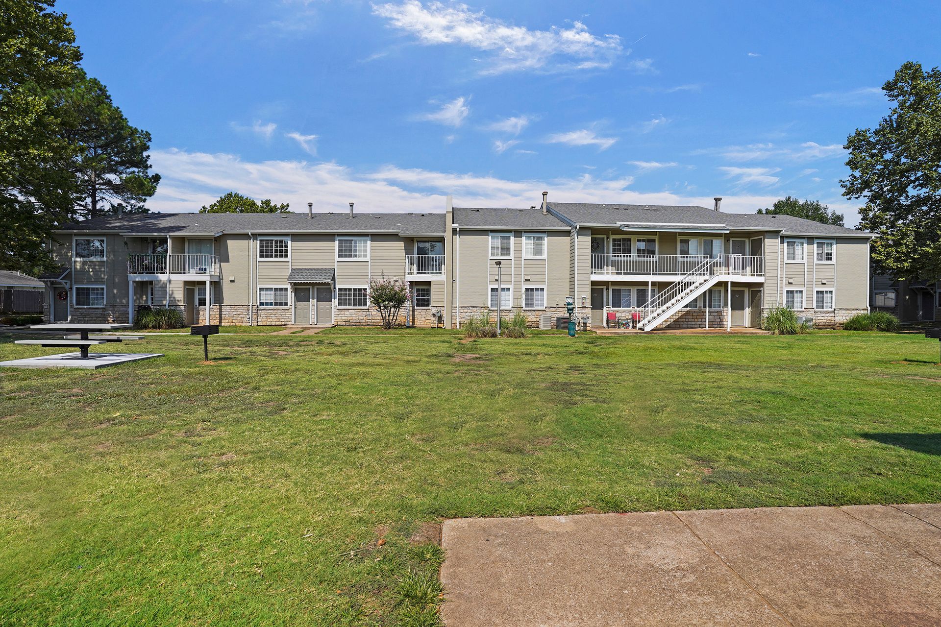property exterior and lawn space