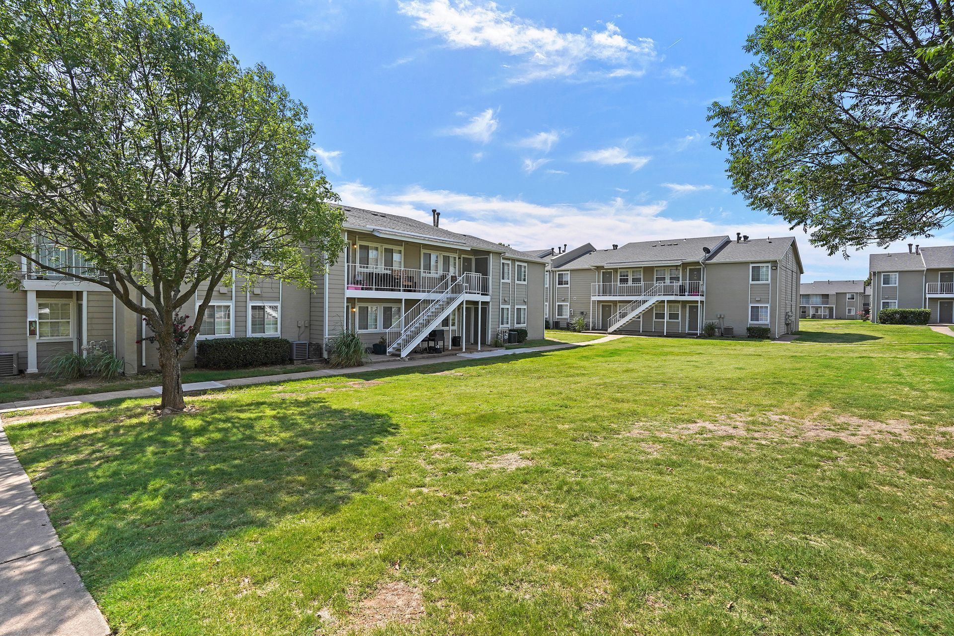 exterior and lawn