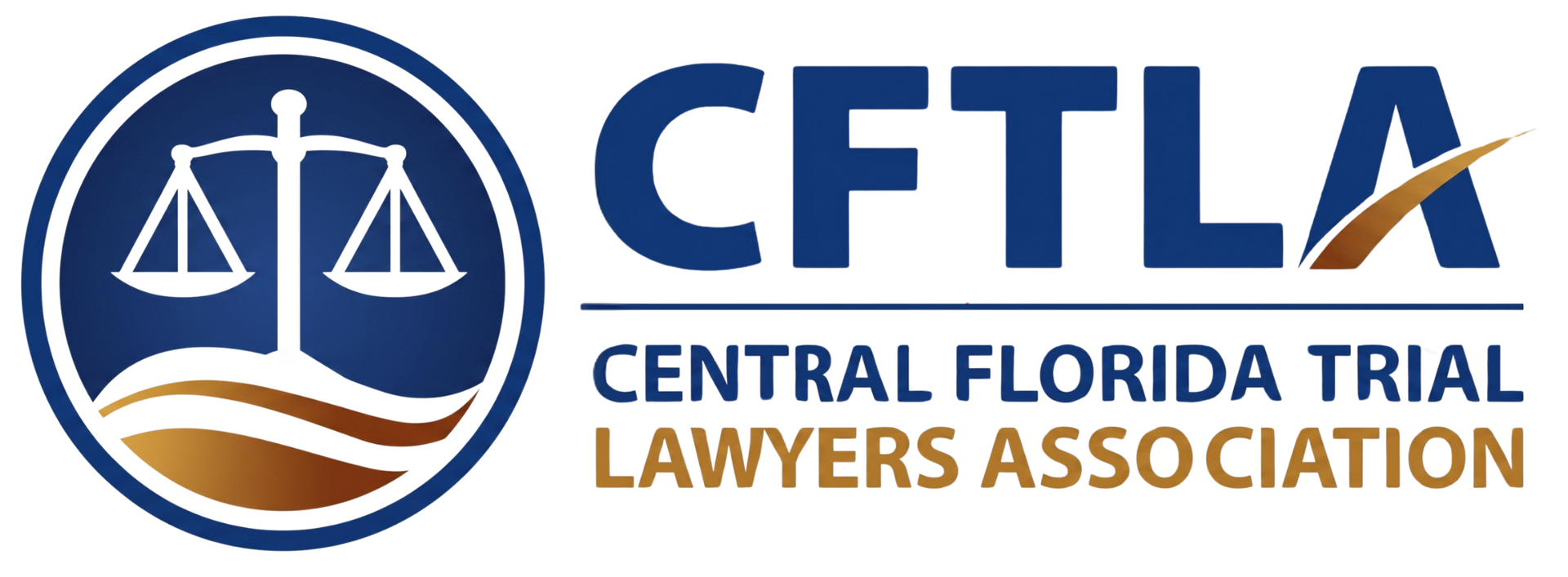 CFTLA logo with blue scales of justice in a circle and text “Central Florida Trial Lawyers Association”