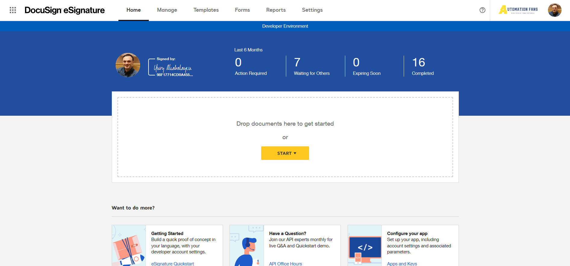DocuSign eSignature