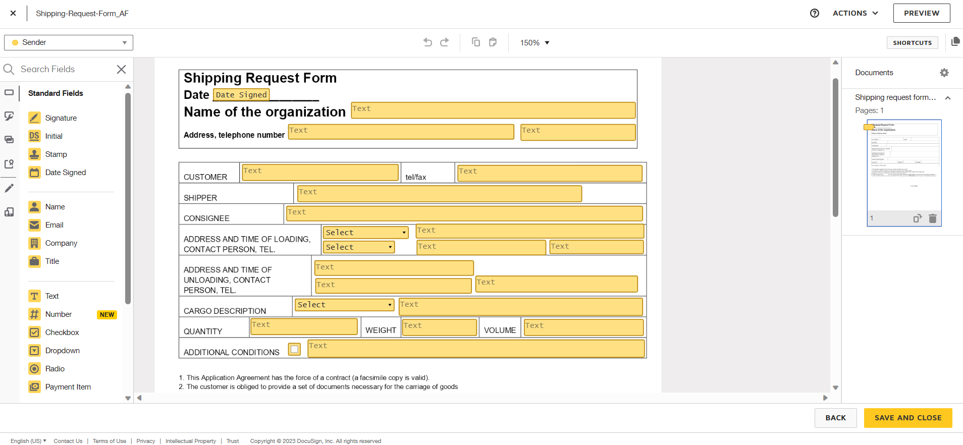 DocuSign eSignature