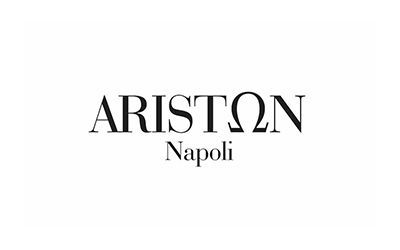 ARISTON Napoli logo in black serif text on a white background