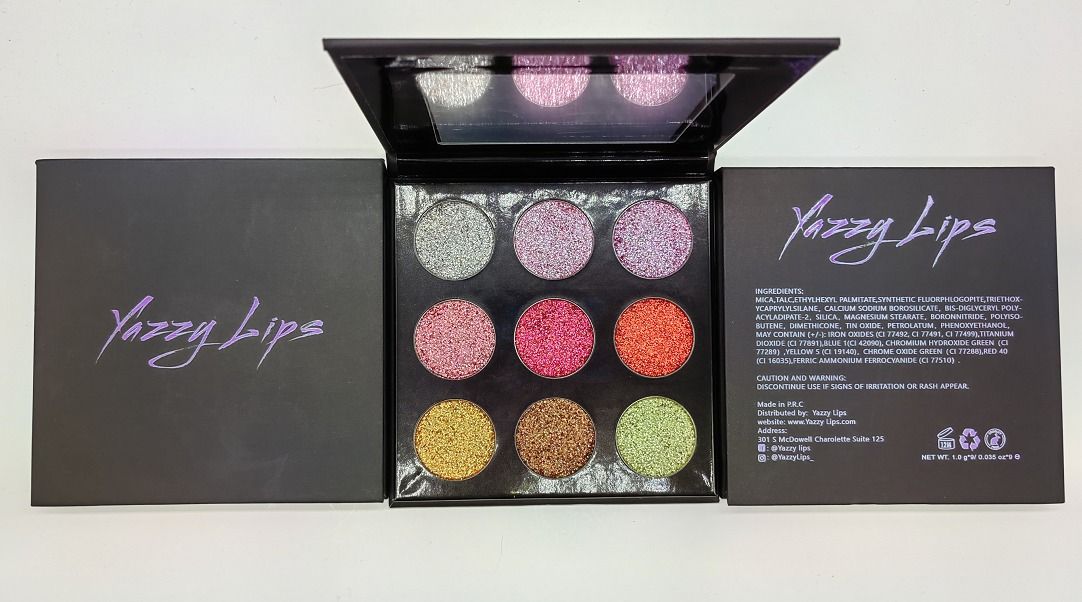 All glitter Eyeshadow palette