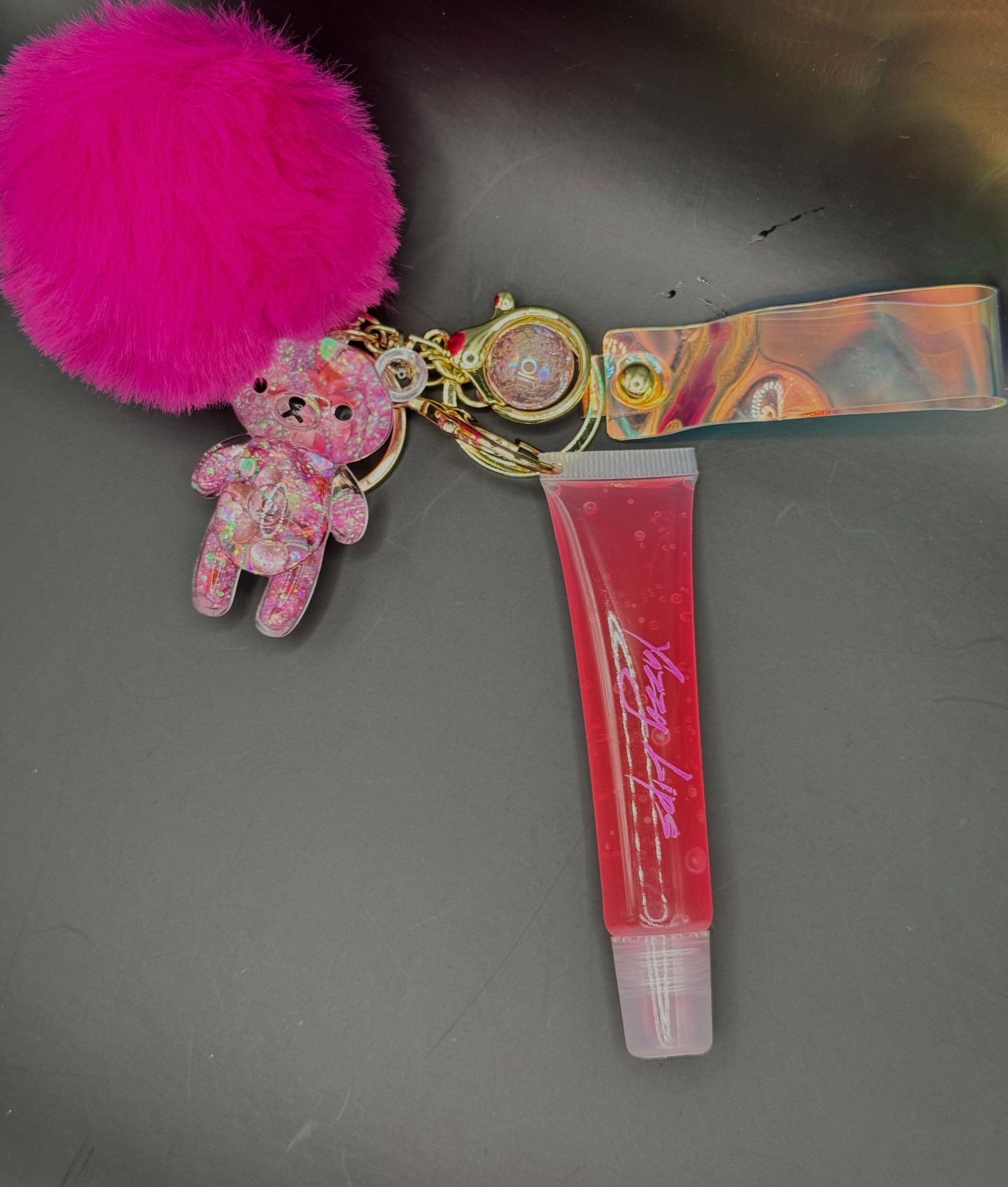 KeyChain Lipgloss ( Bubblegum)