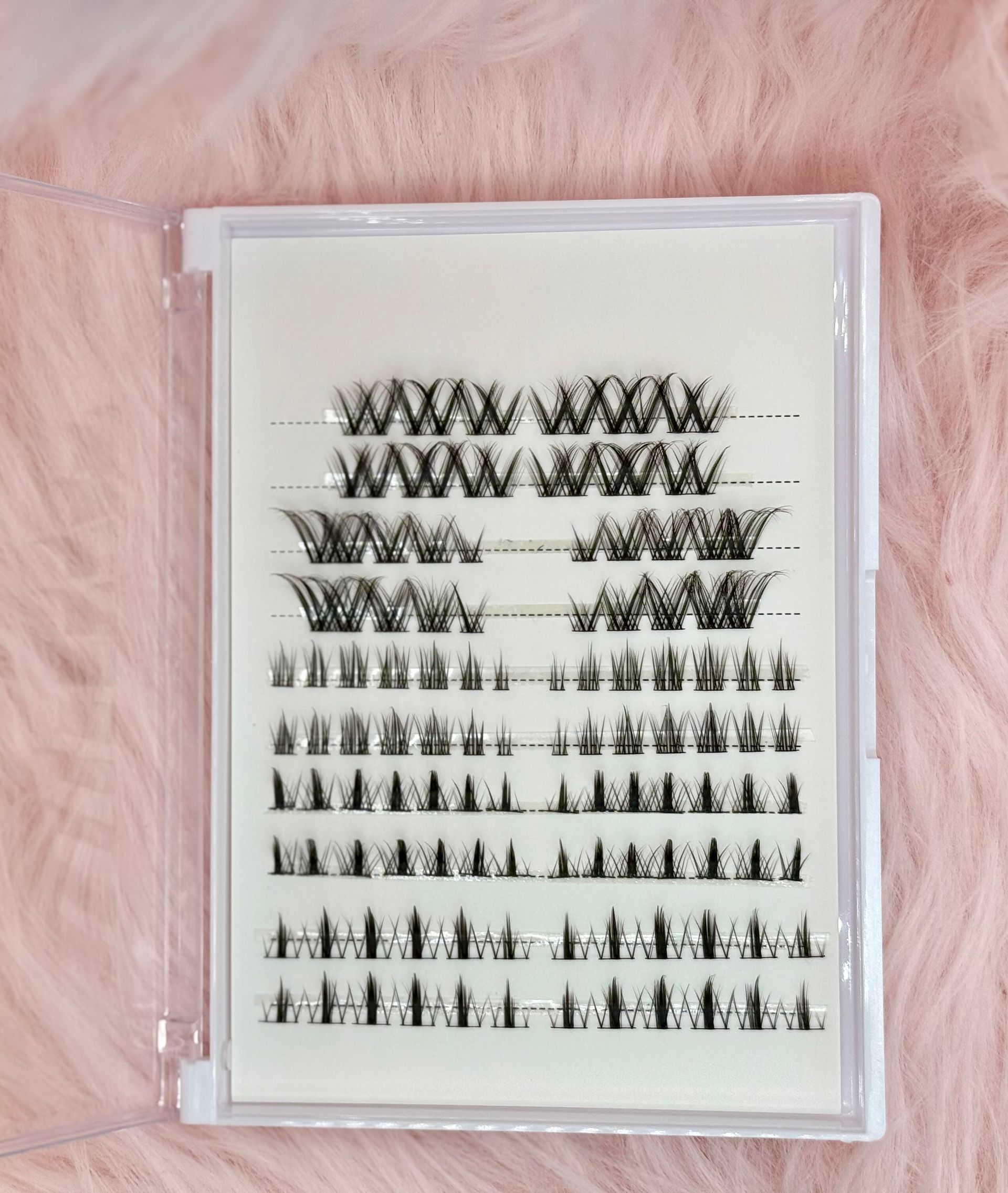 Cluster Faux Mink Lashes