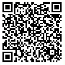 Black-and-white QR code on a white background